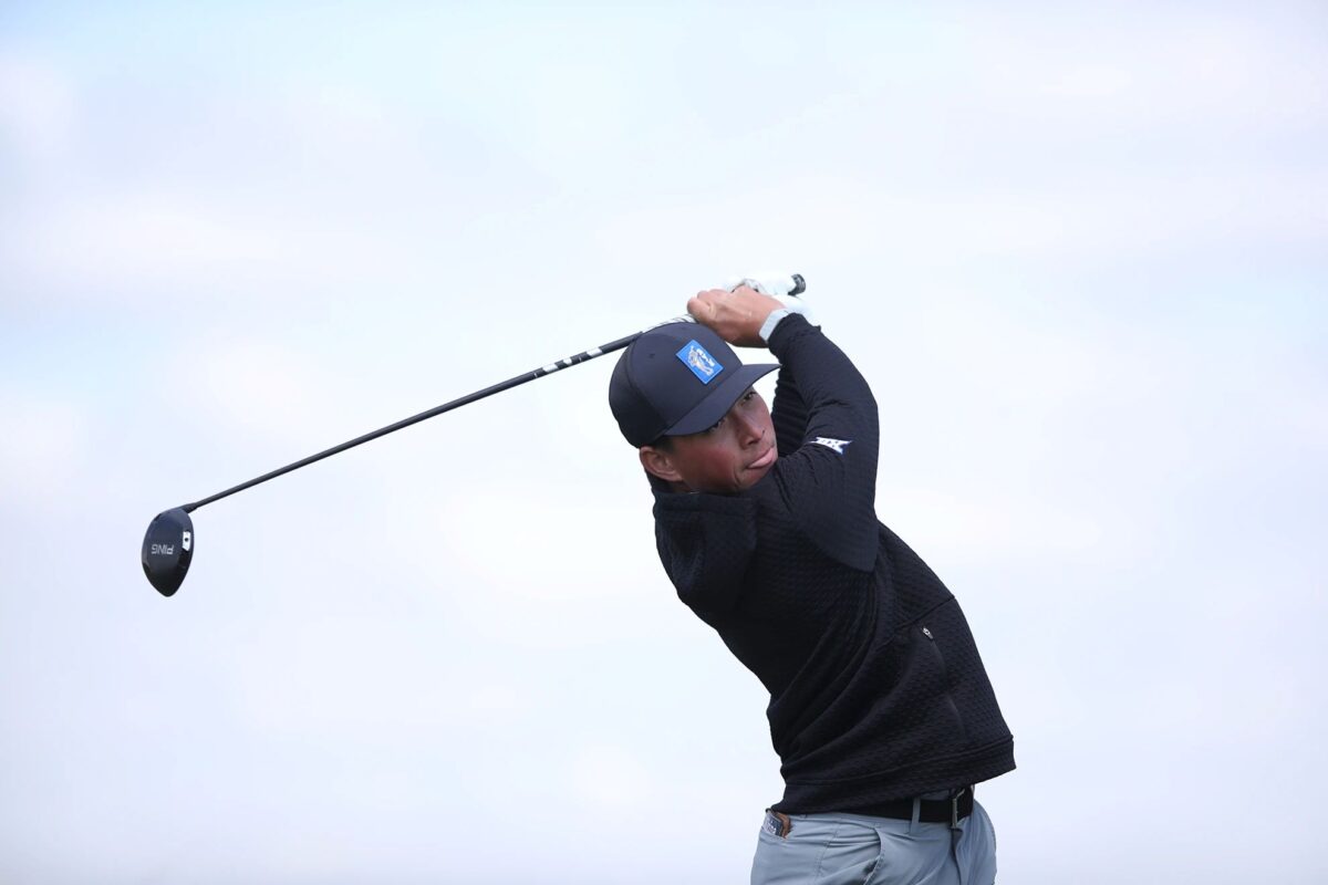 College Golf Roundup: BYU’s Kehei Akina closes in on overall lead at Big 12 Golf Championships